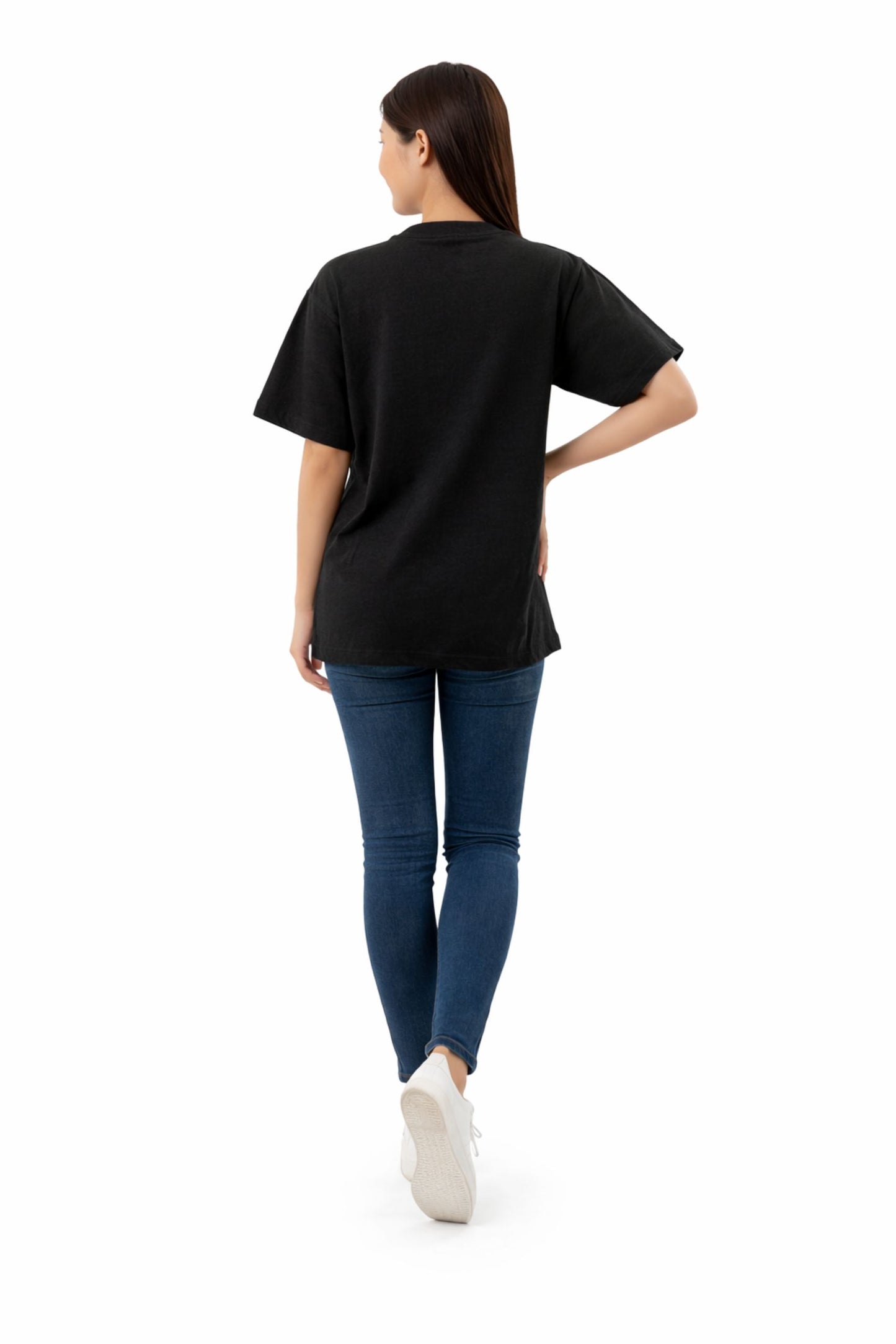 Black Oversized Cotton T-Shirt