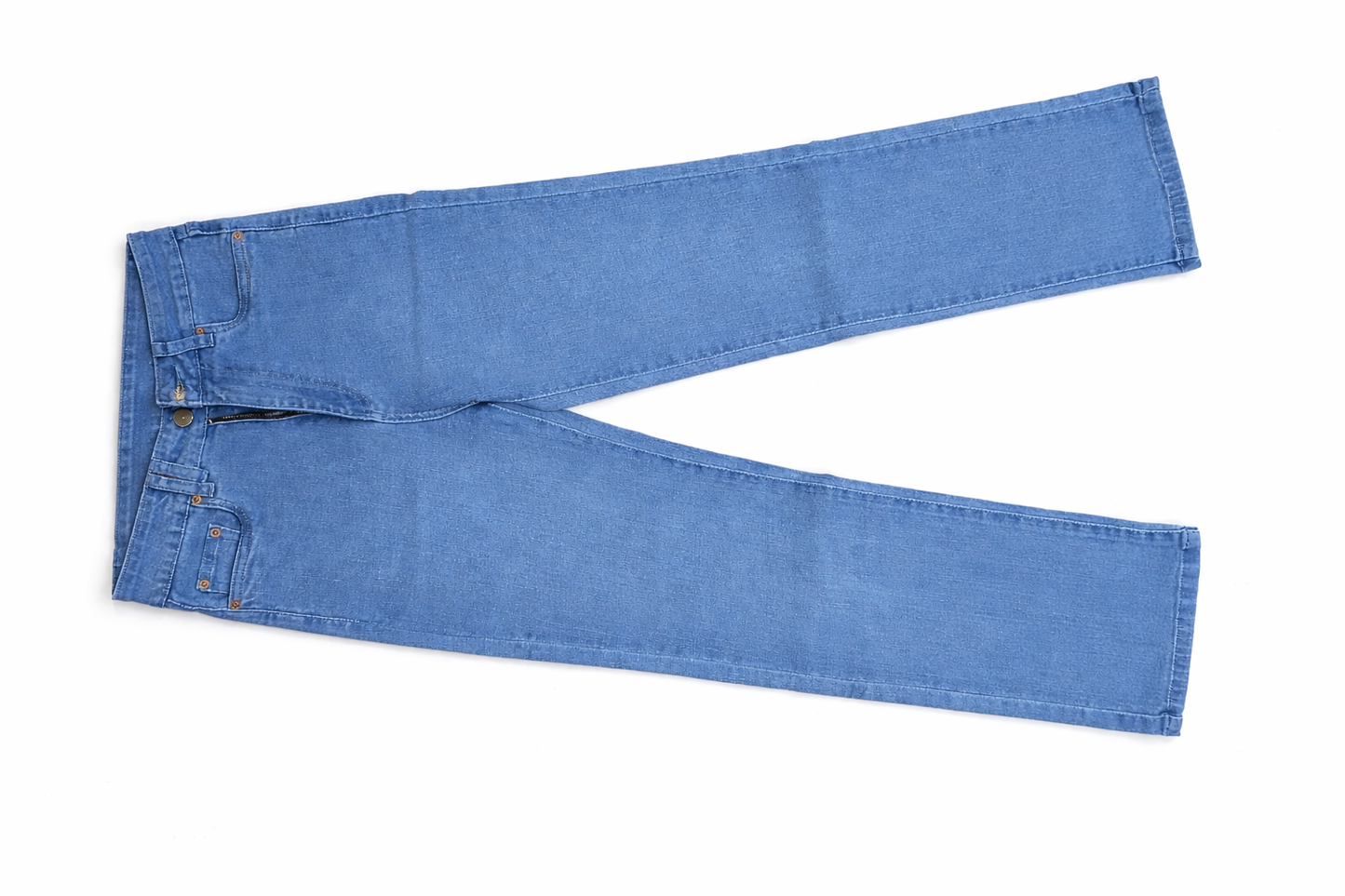 Light Blue High Waist Wide Leg Denim Jeans