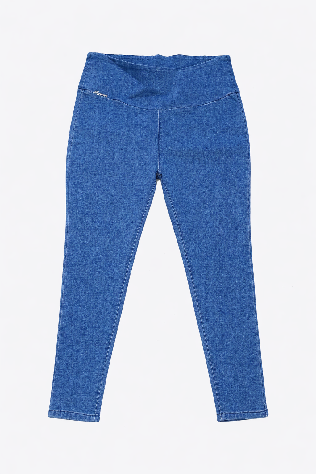 High Waist Stretchable Denim Jeggings – Light Blue