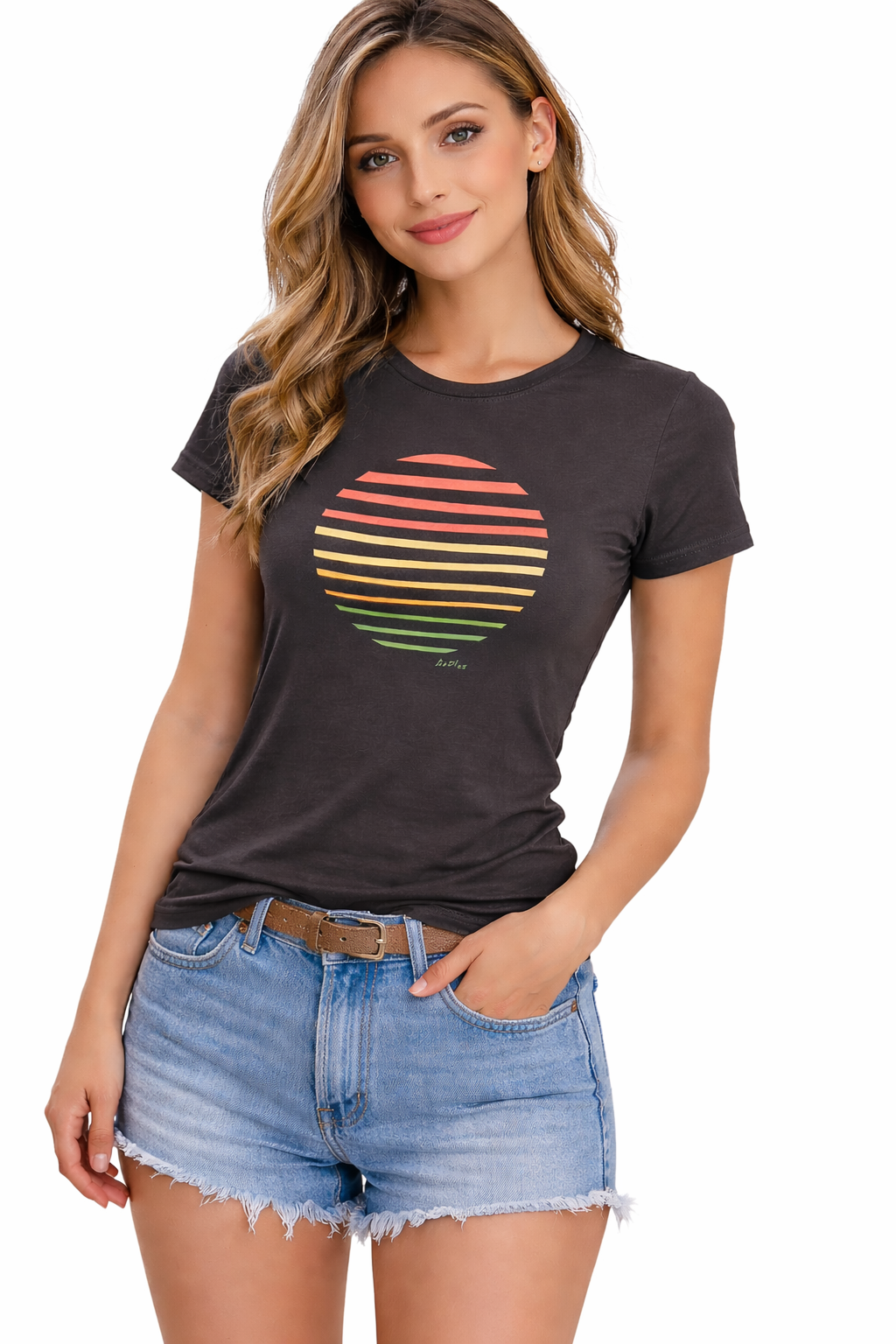 Trendy Women Printed Cotton T-Shirt