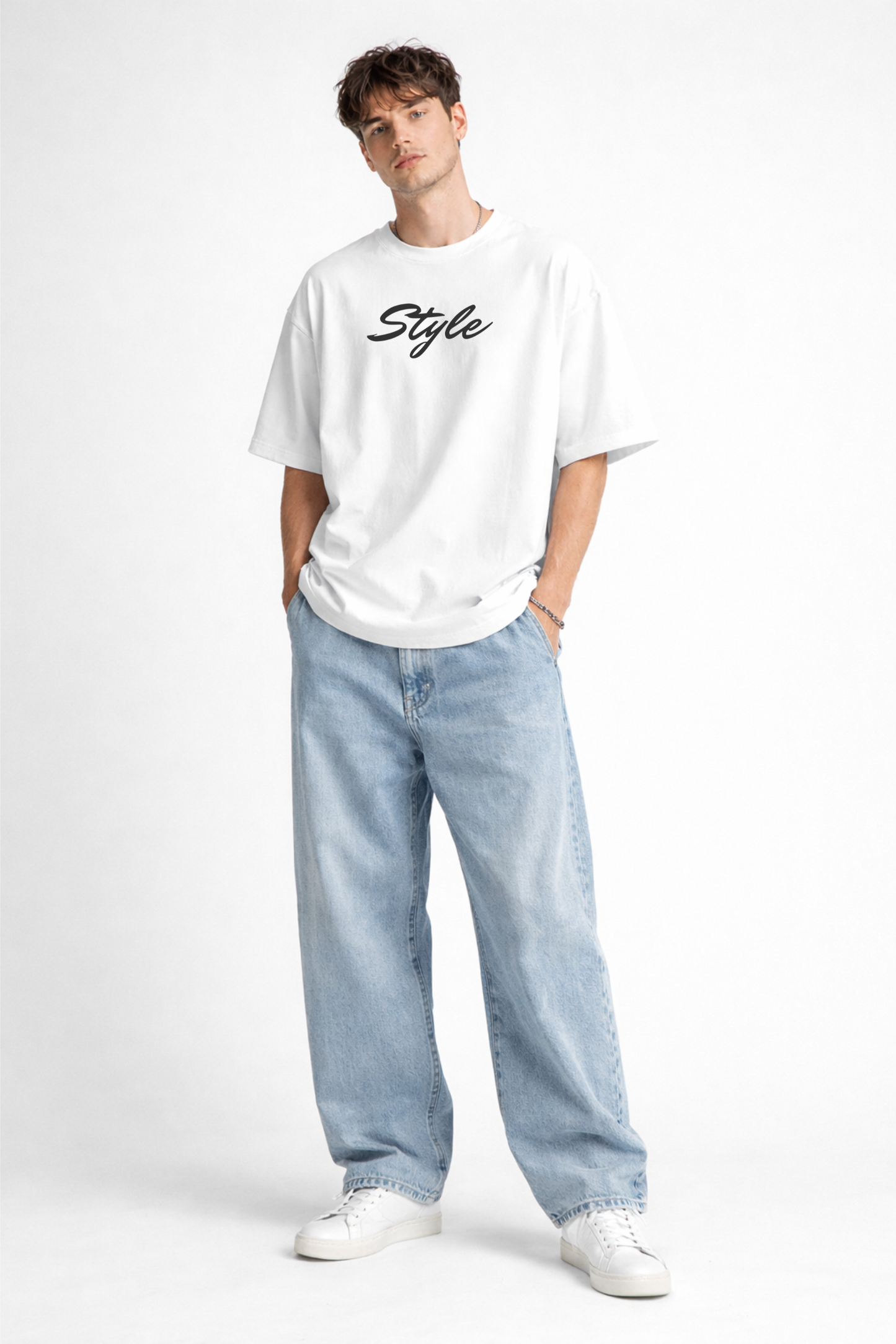 White Oversized T-Shirt – Style Edition