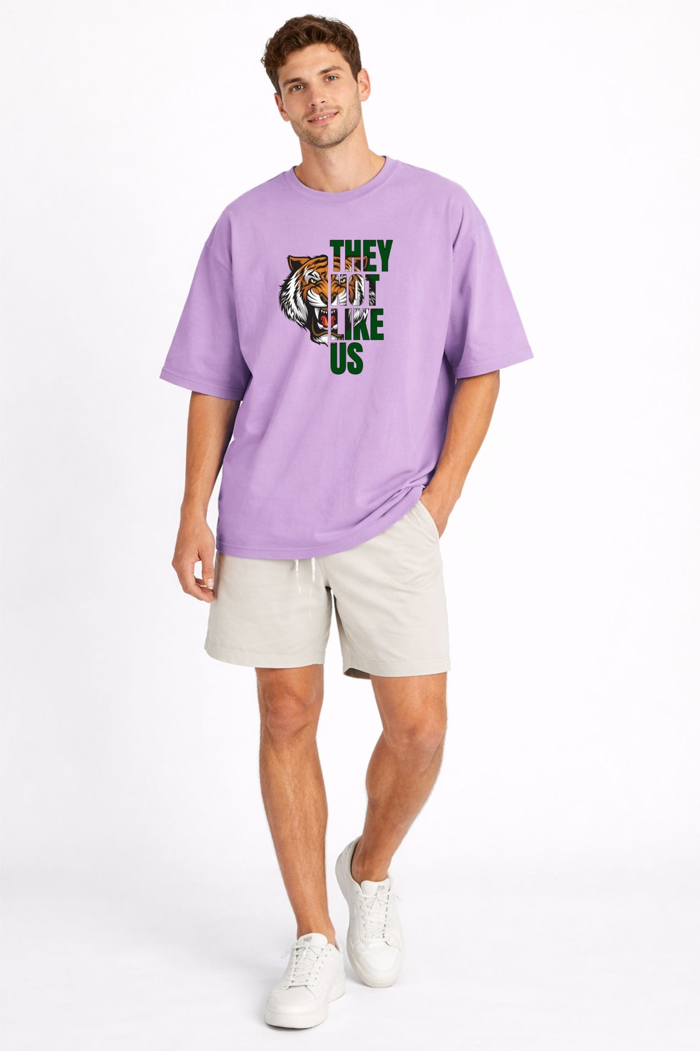 Tiger Print Casual Tee