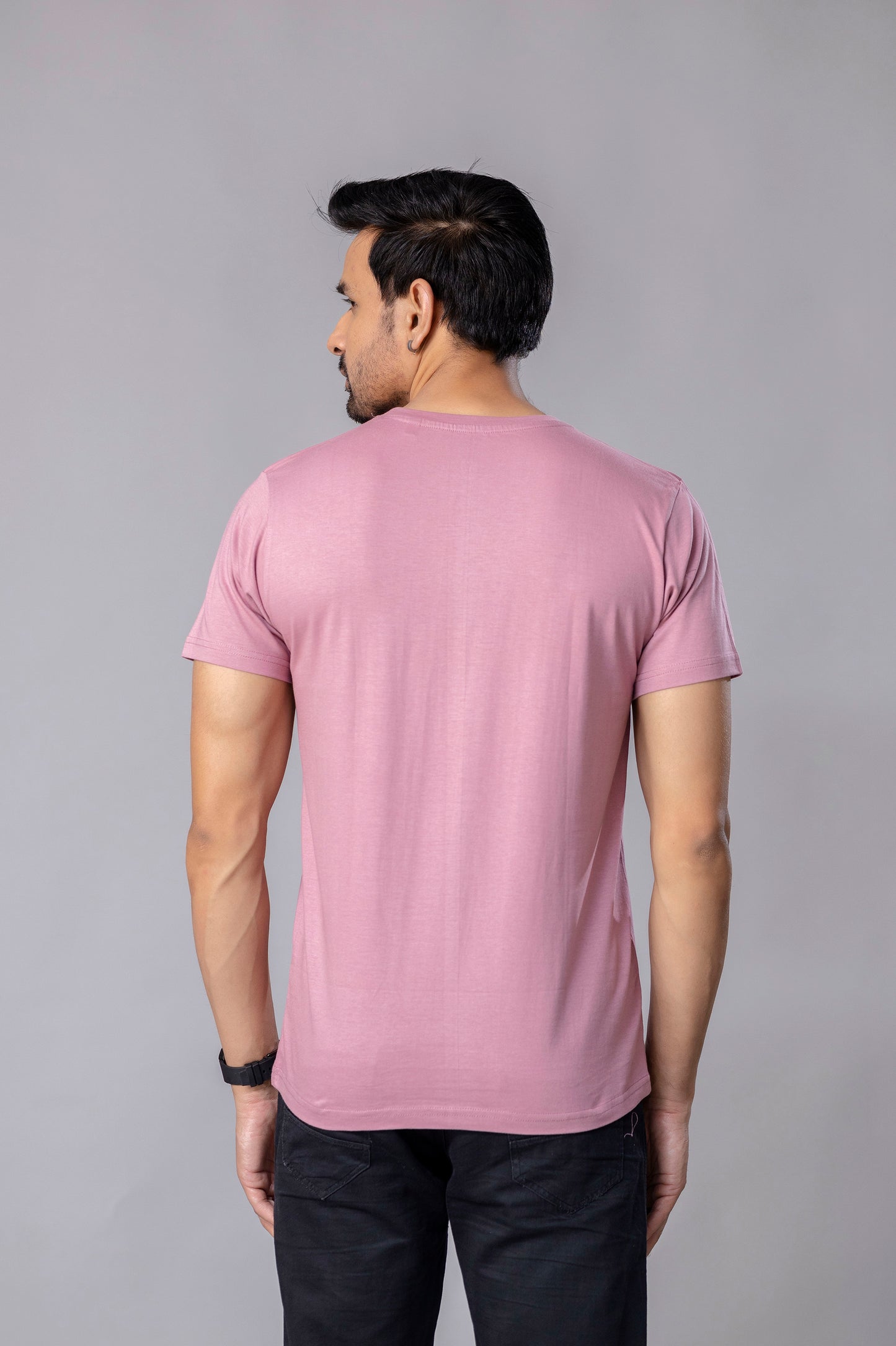 Powerful Graphic Print Silm Fit T-Shirt