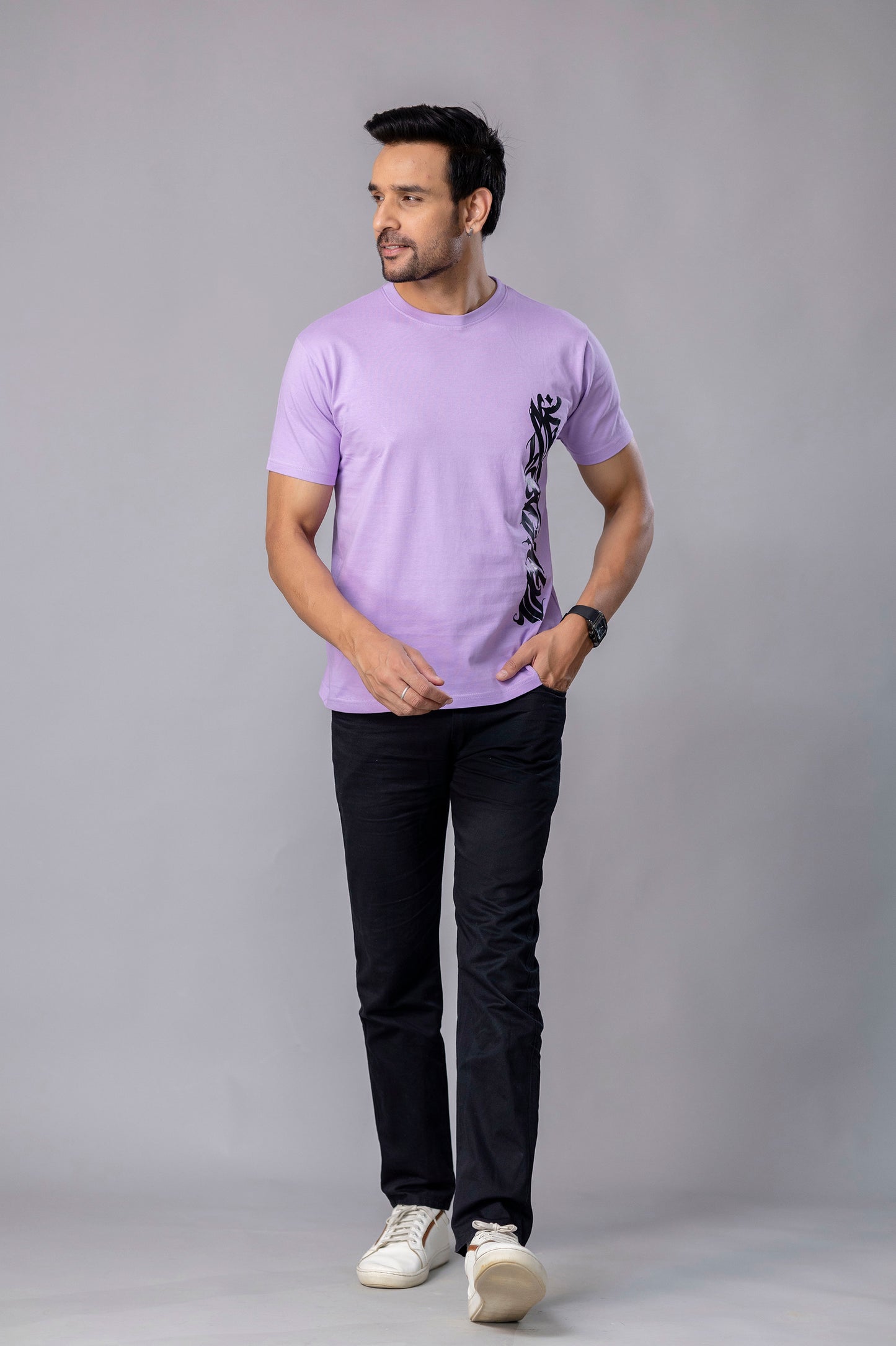 Purple Slim Fit T-Shirt – A Perfect Blend of Comfort and Style