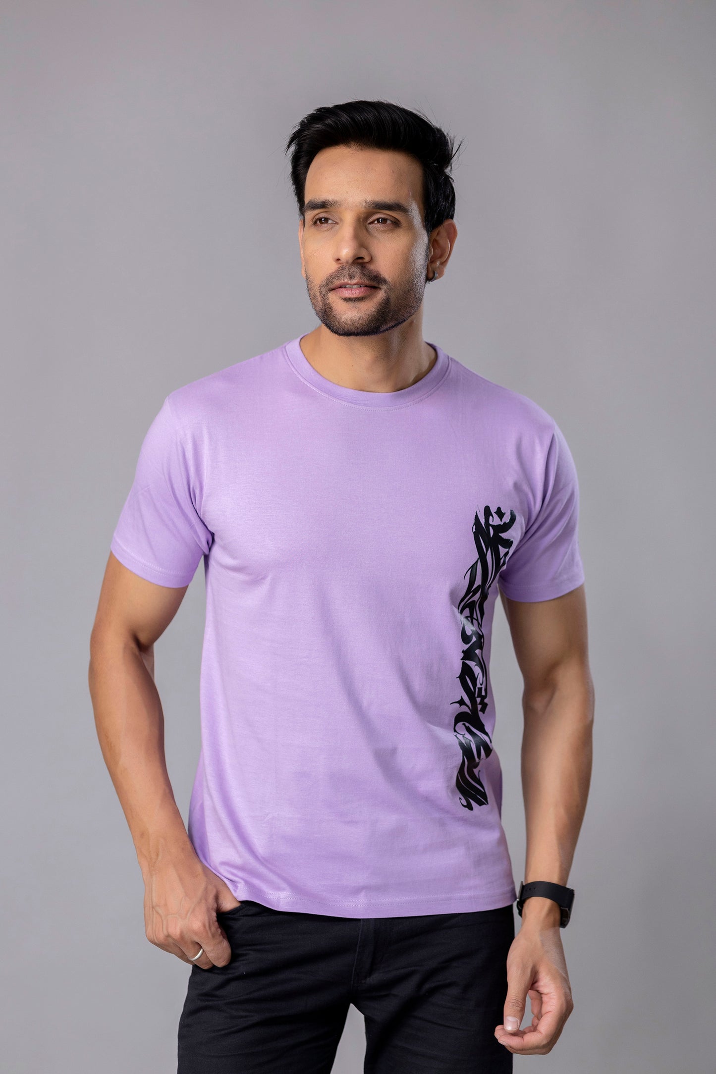 Purple Slim Fit T-Shirt – A Perfect Blend of Comfort and Style