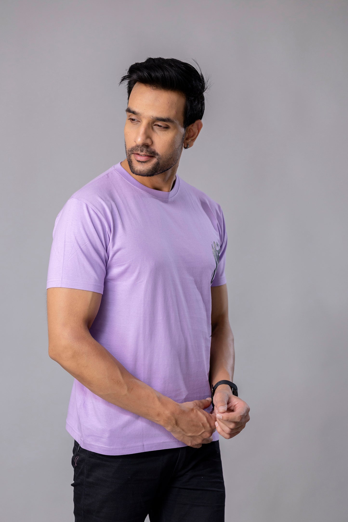 Purple Slim Fit T-Shirt – A Perfect Blend of Comfort and Style