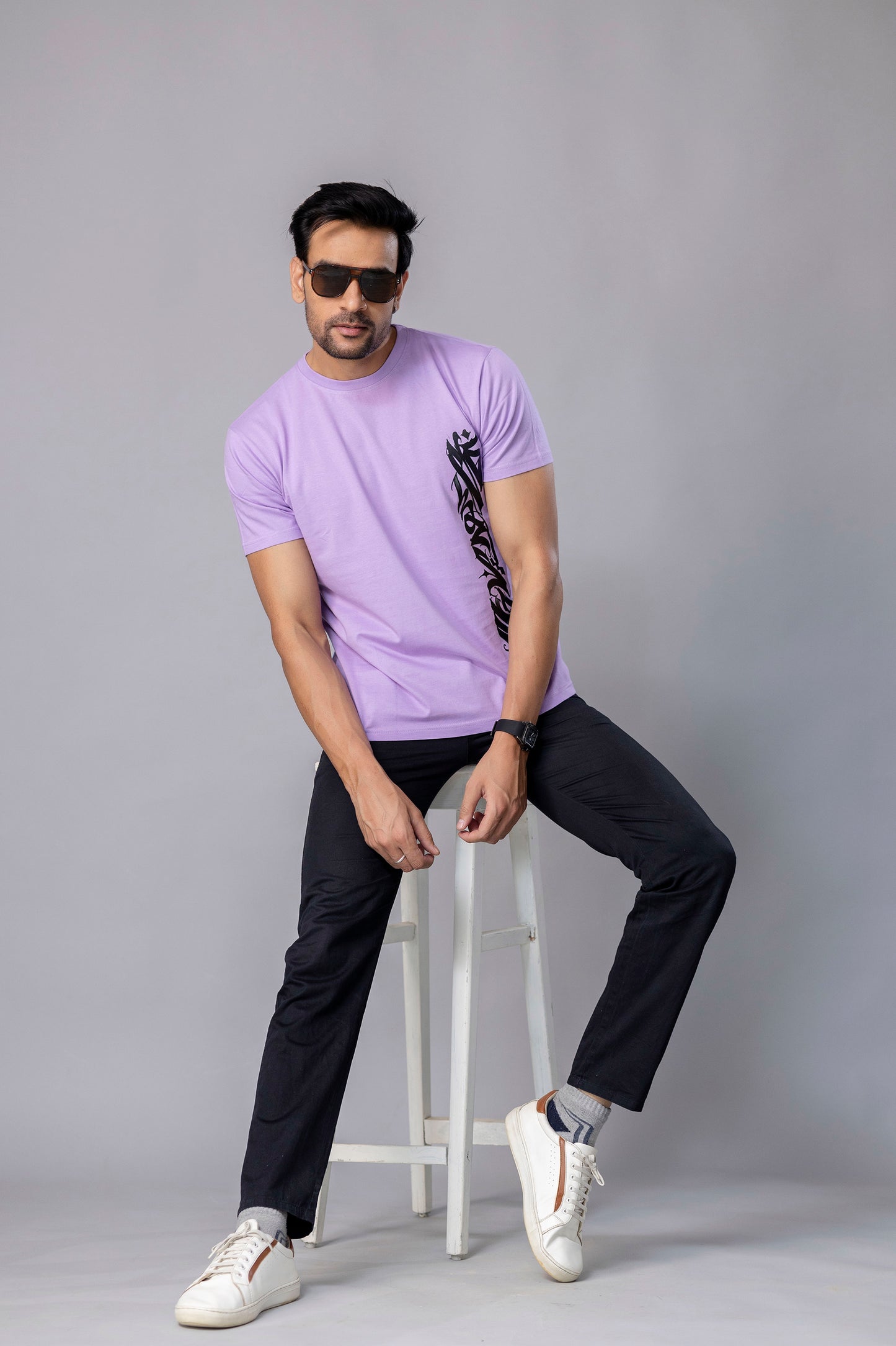 Purple Slim Fit T-Shirt – A Perfect Blend of Comfort and Style