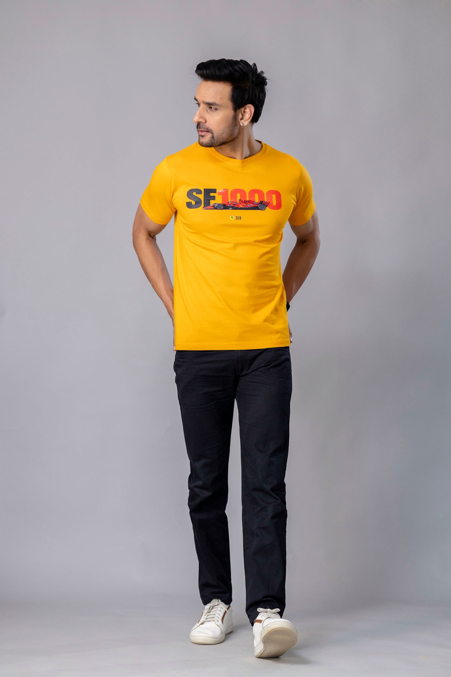 Mustard Yellow Slim Fit T-Shirt