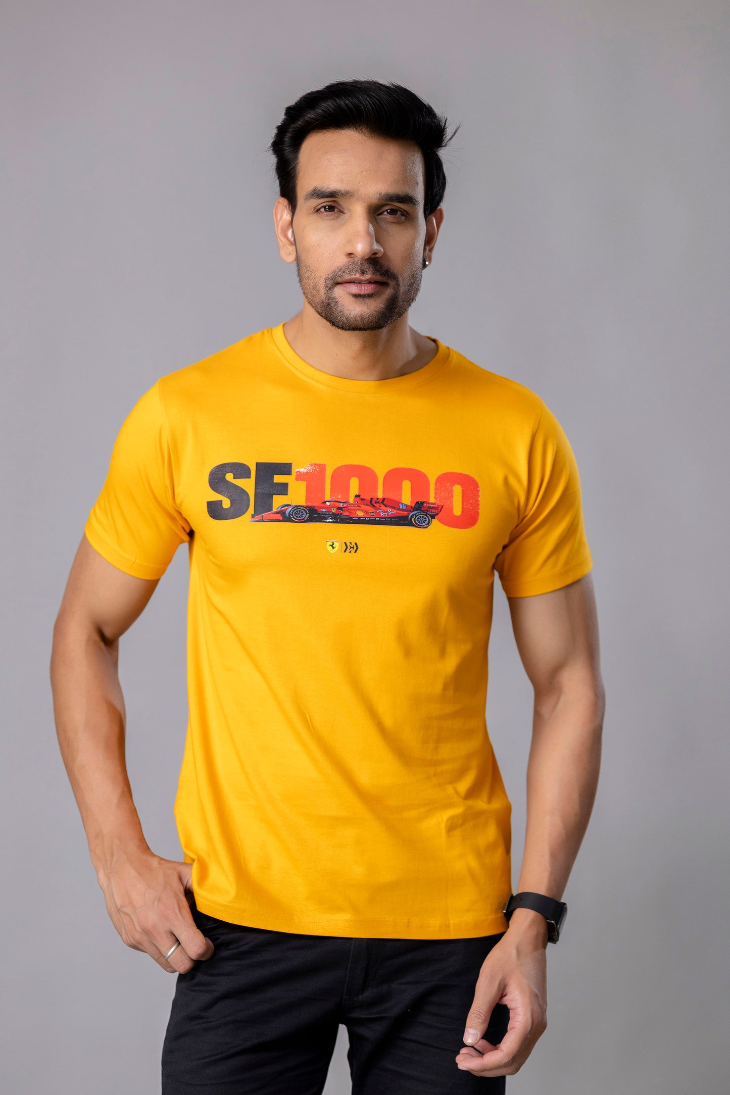Mustard Yellow Slim Fit T-Shirt