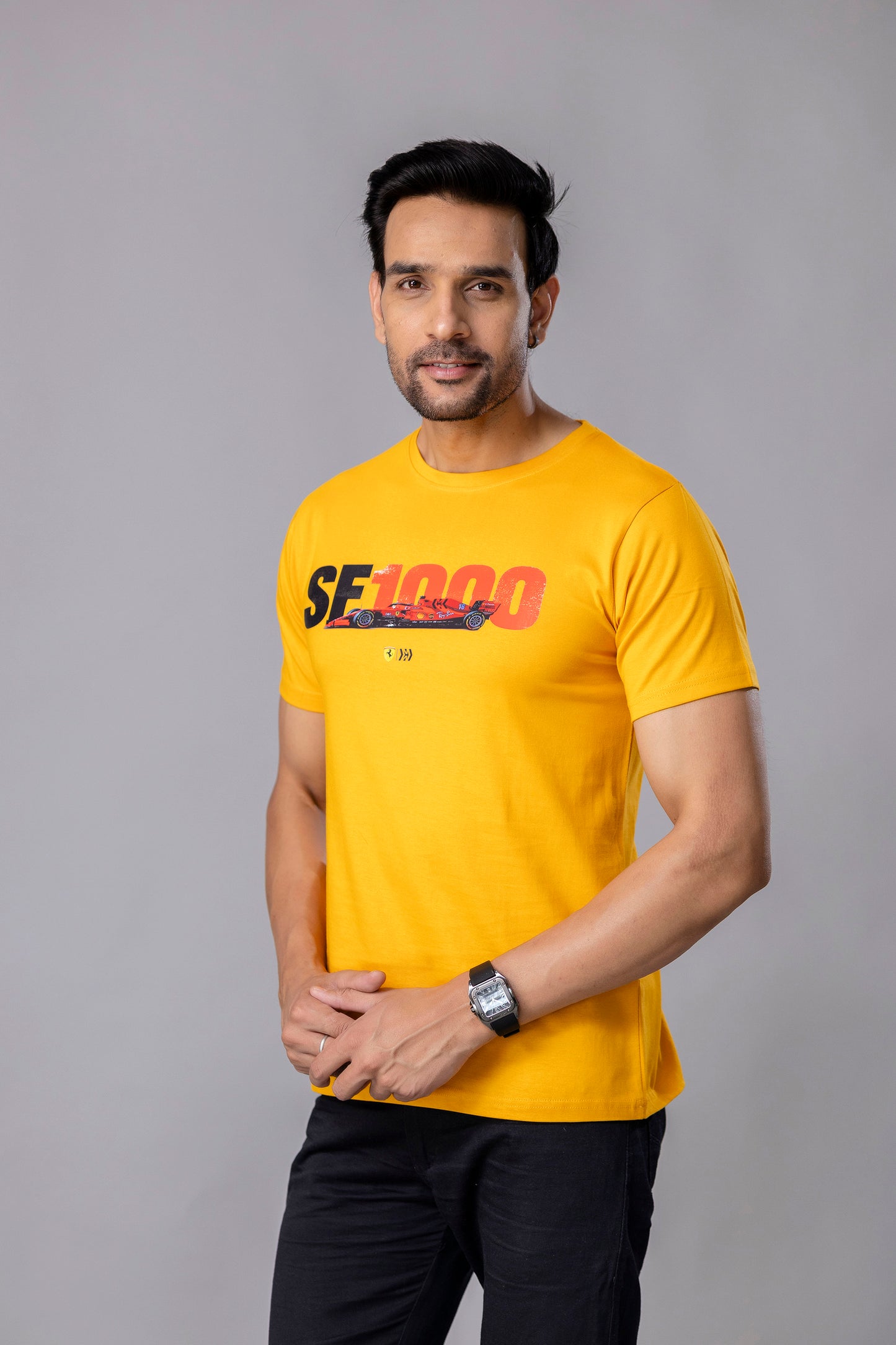 Mustard Yellow Slim Fit T-Shirt