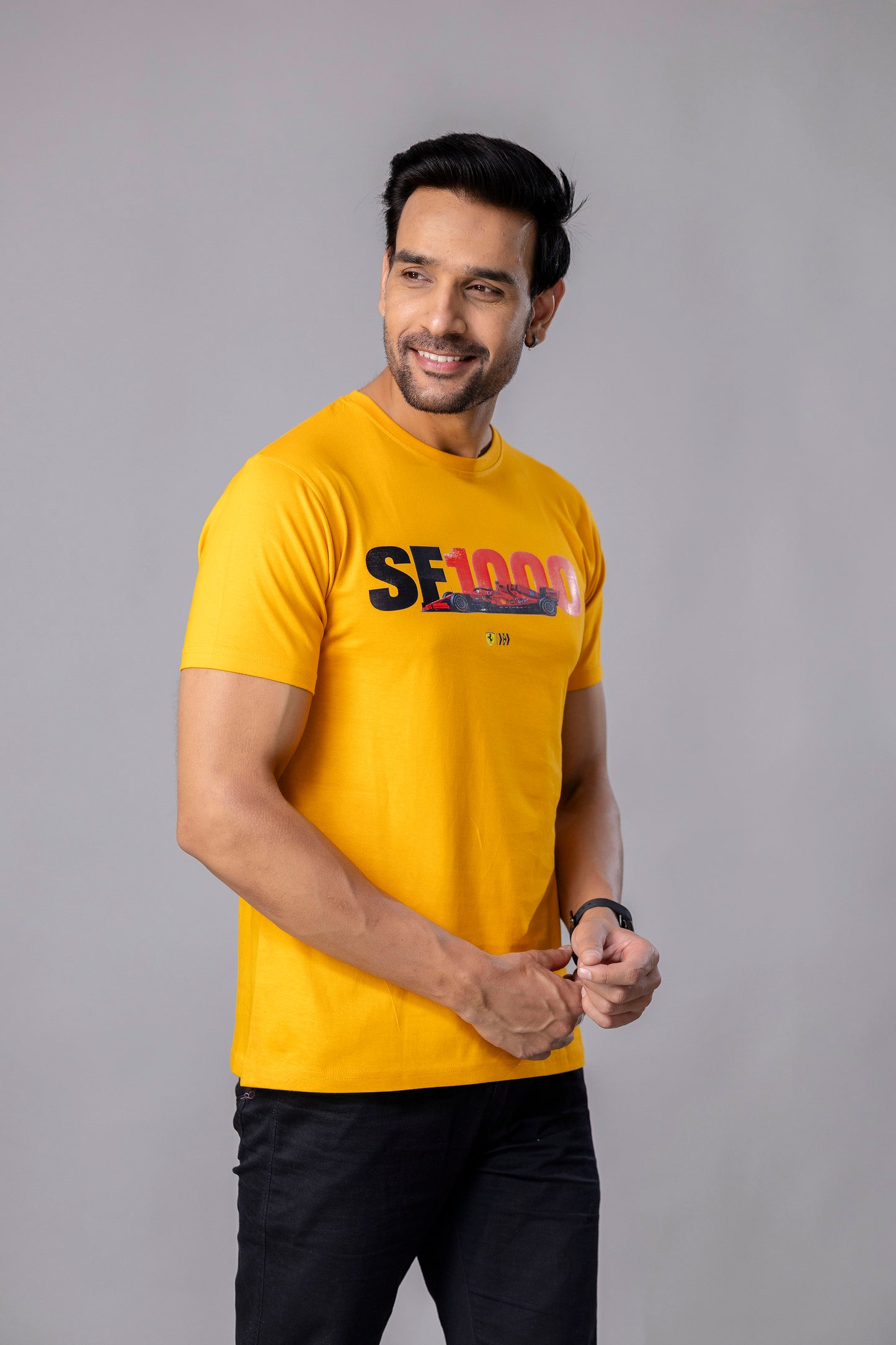 Mustard Yellow Slim Fit T-Shirt