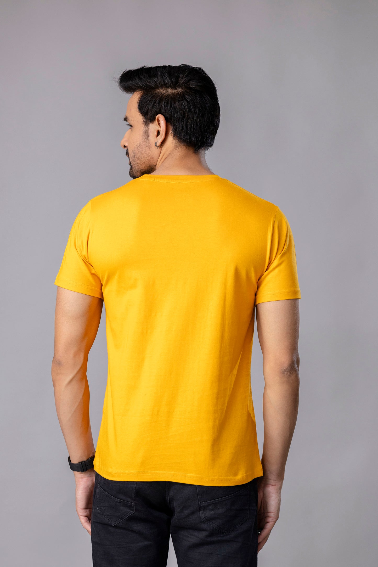 Mustard Yellow Slim Fit T-Shirt