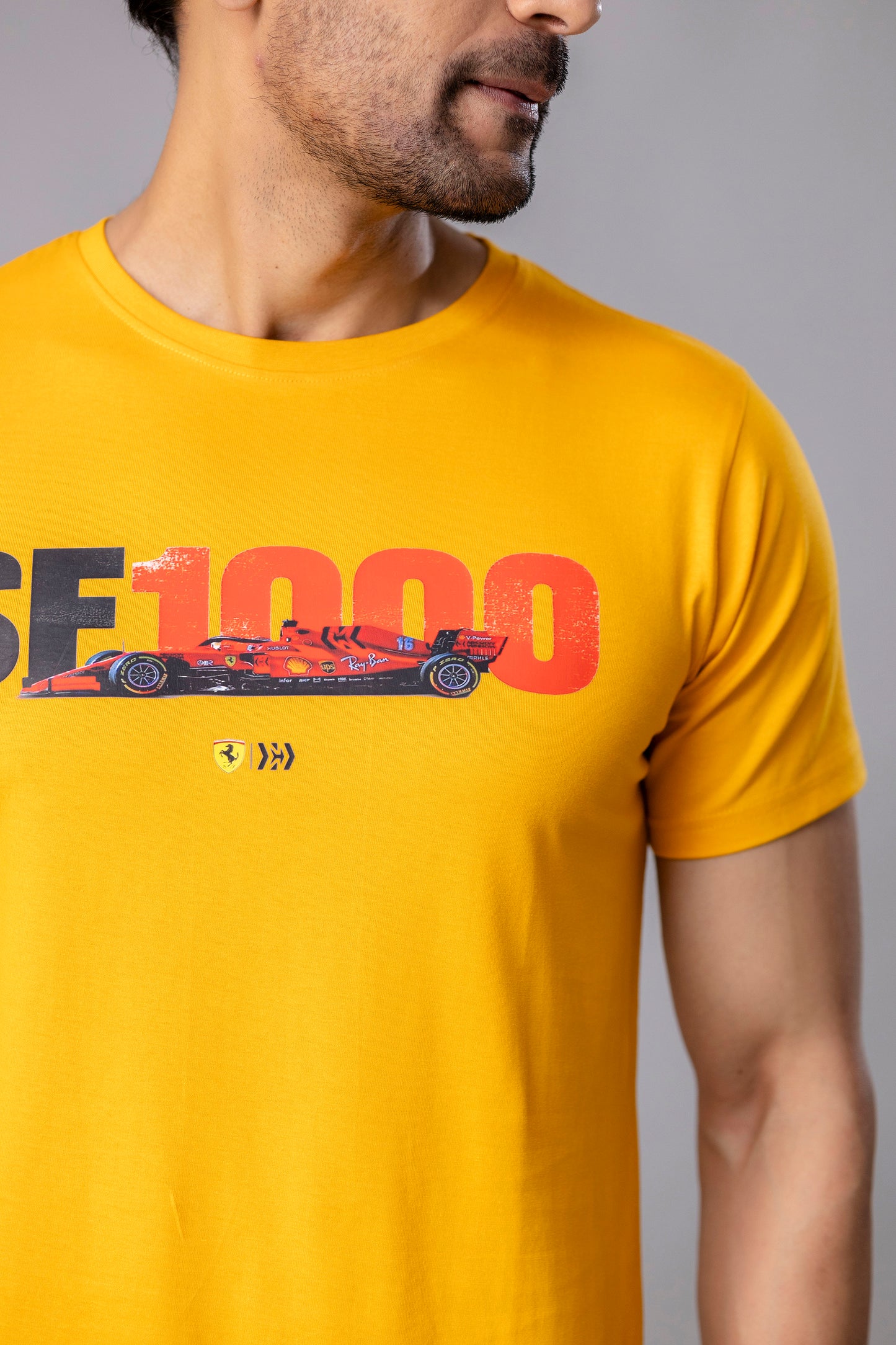Mustard Yellow Slim Fit T-Shirt