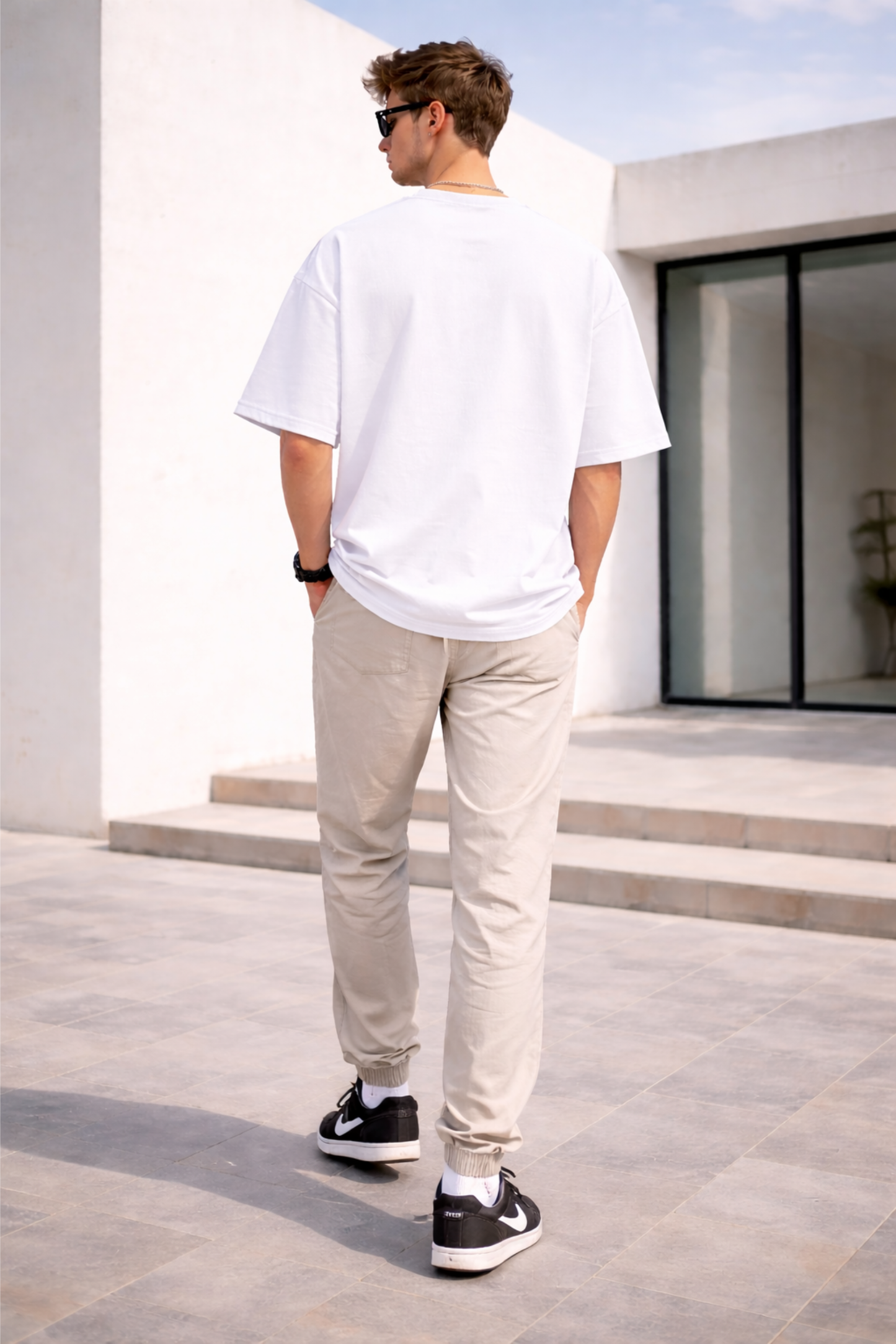 Oversized Graphic T-Shirt – Urban Headphone Edition
