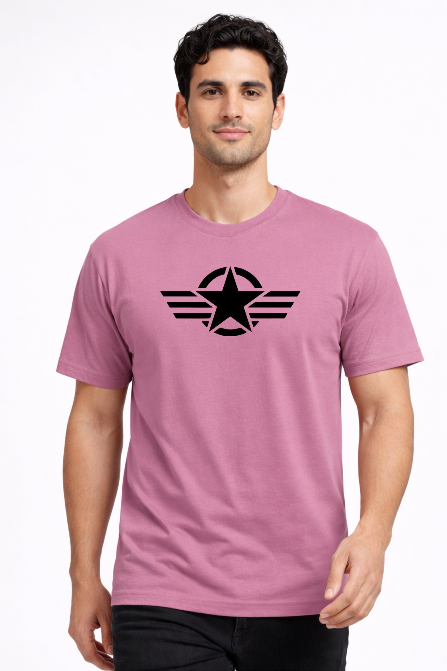Stylish Casual Round Neck Cotton T-Shirt