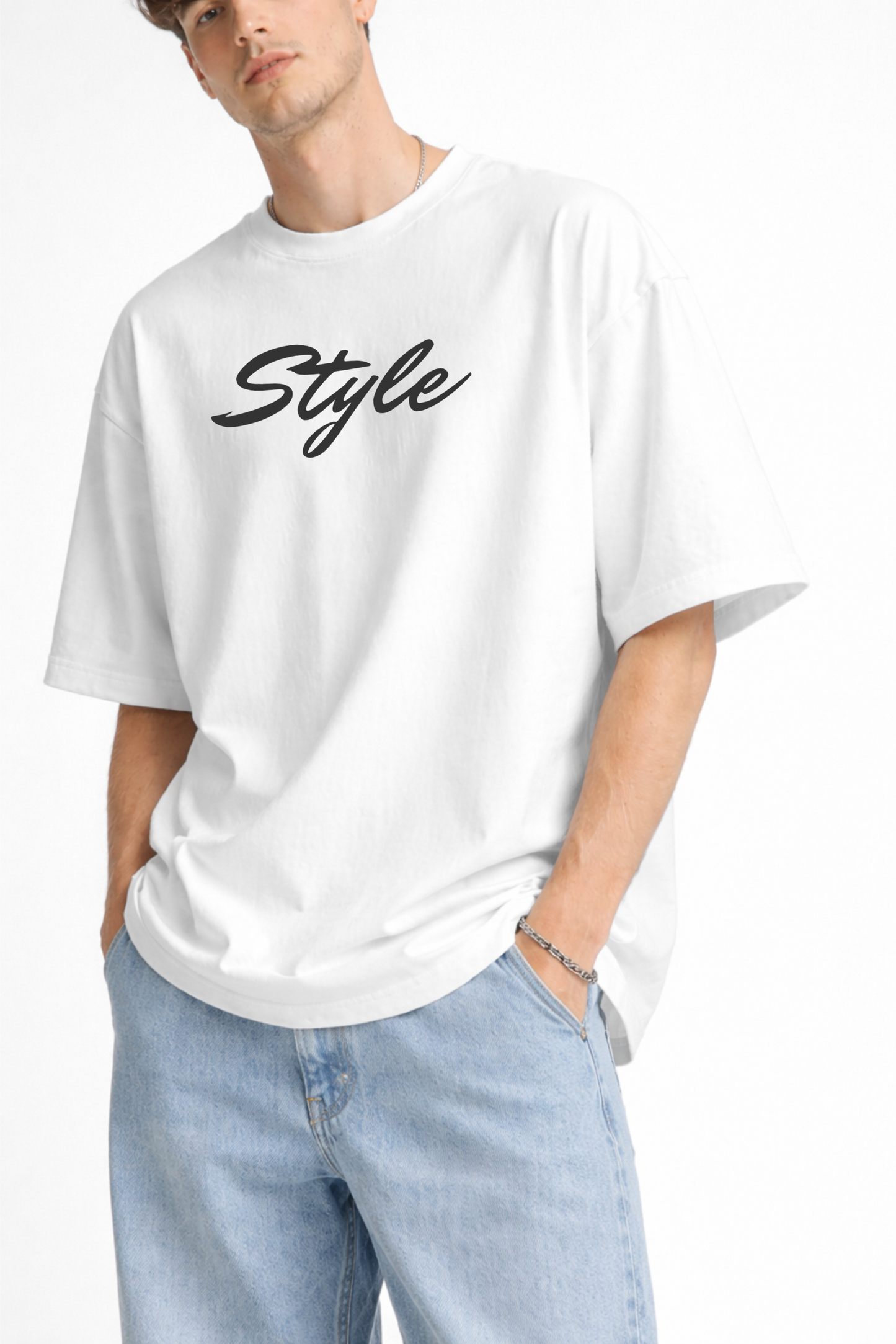 White Oversized T-Shirt – Style Edition