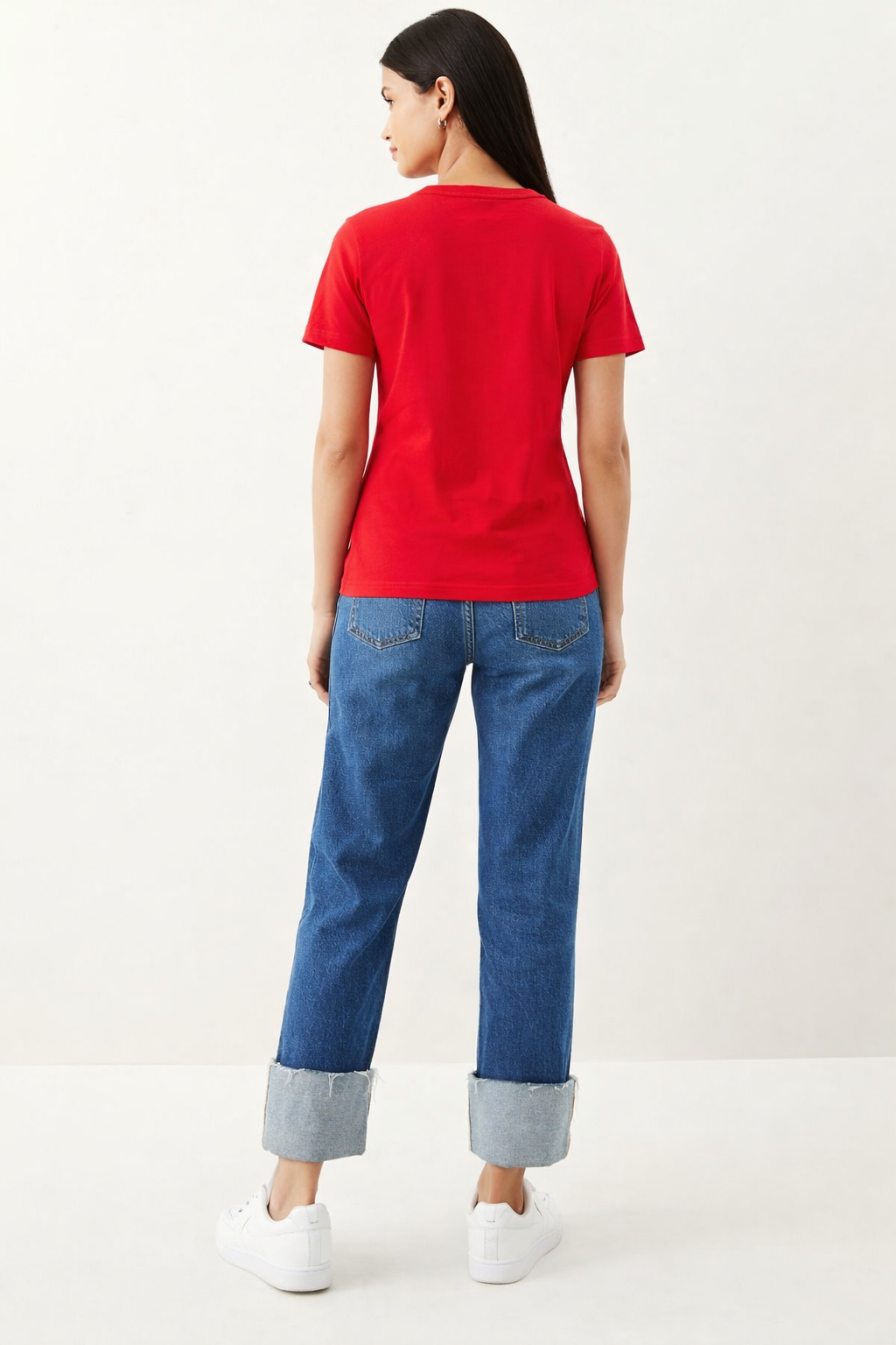 Classic Red Cotton T-Shirt
