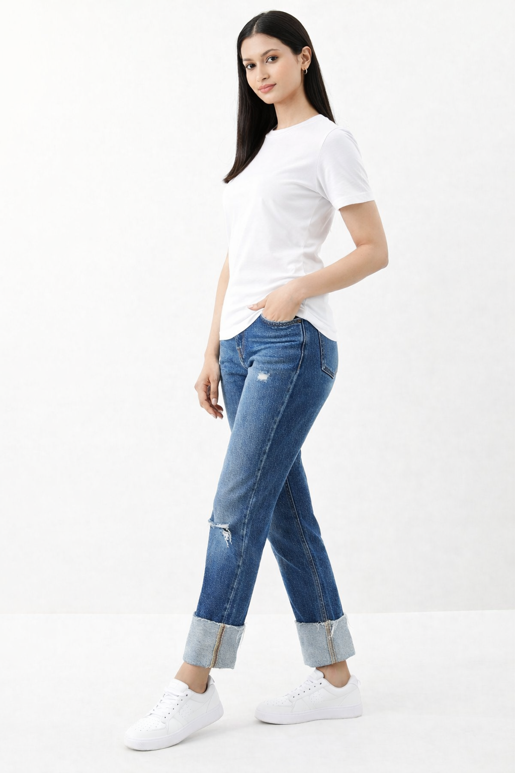 Classic White Cotton T-Shirt