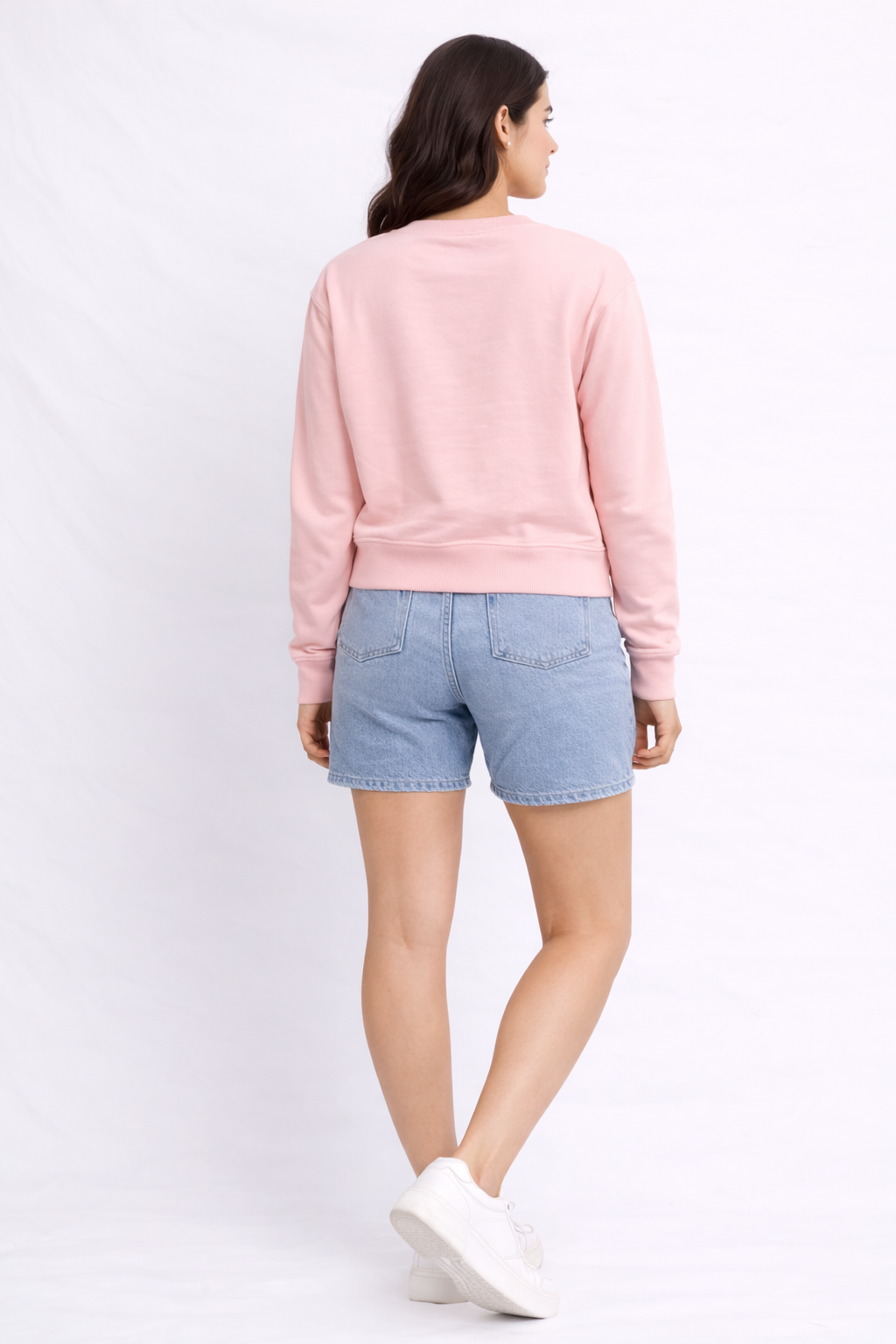 Blush Pink Crewneck Sweatshirt