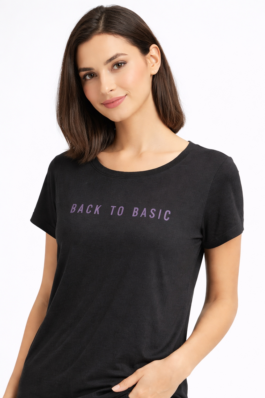 “Back to Basic” Printed Casual T-Shirt