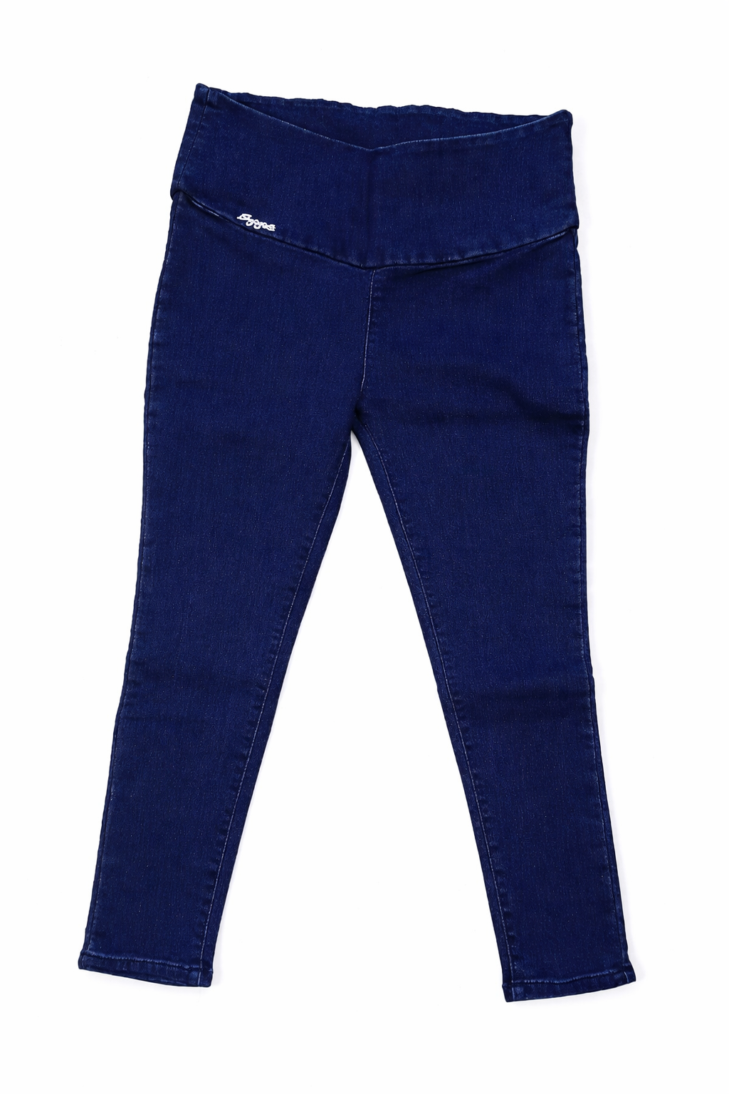 High Waist Stretchable Denim Jeggings – Dark Blue