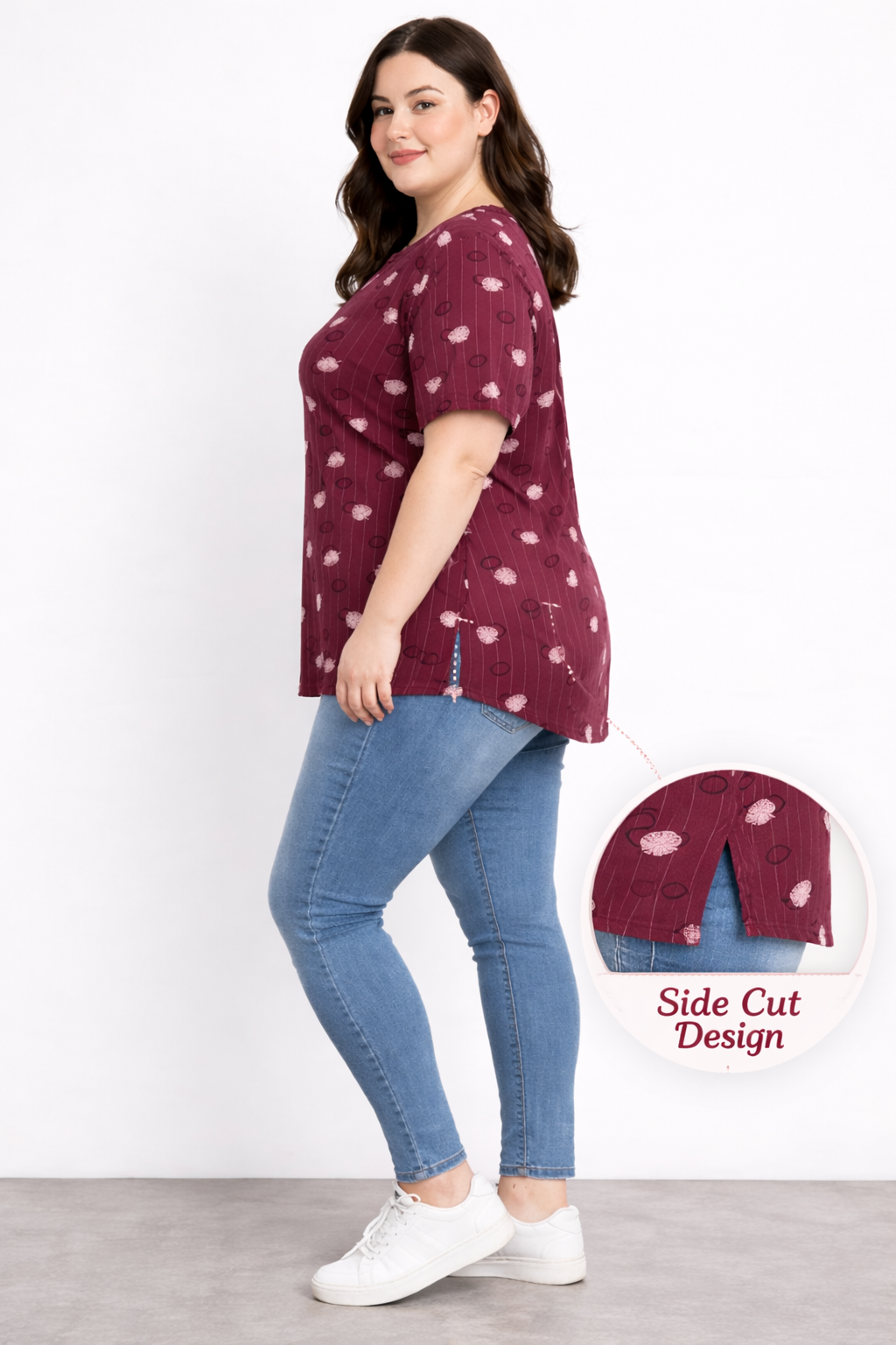 Cotton Printed T-Shirt – Relaxed Comfort Fit