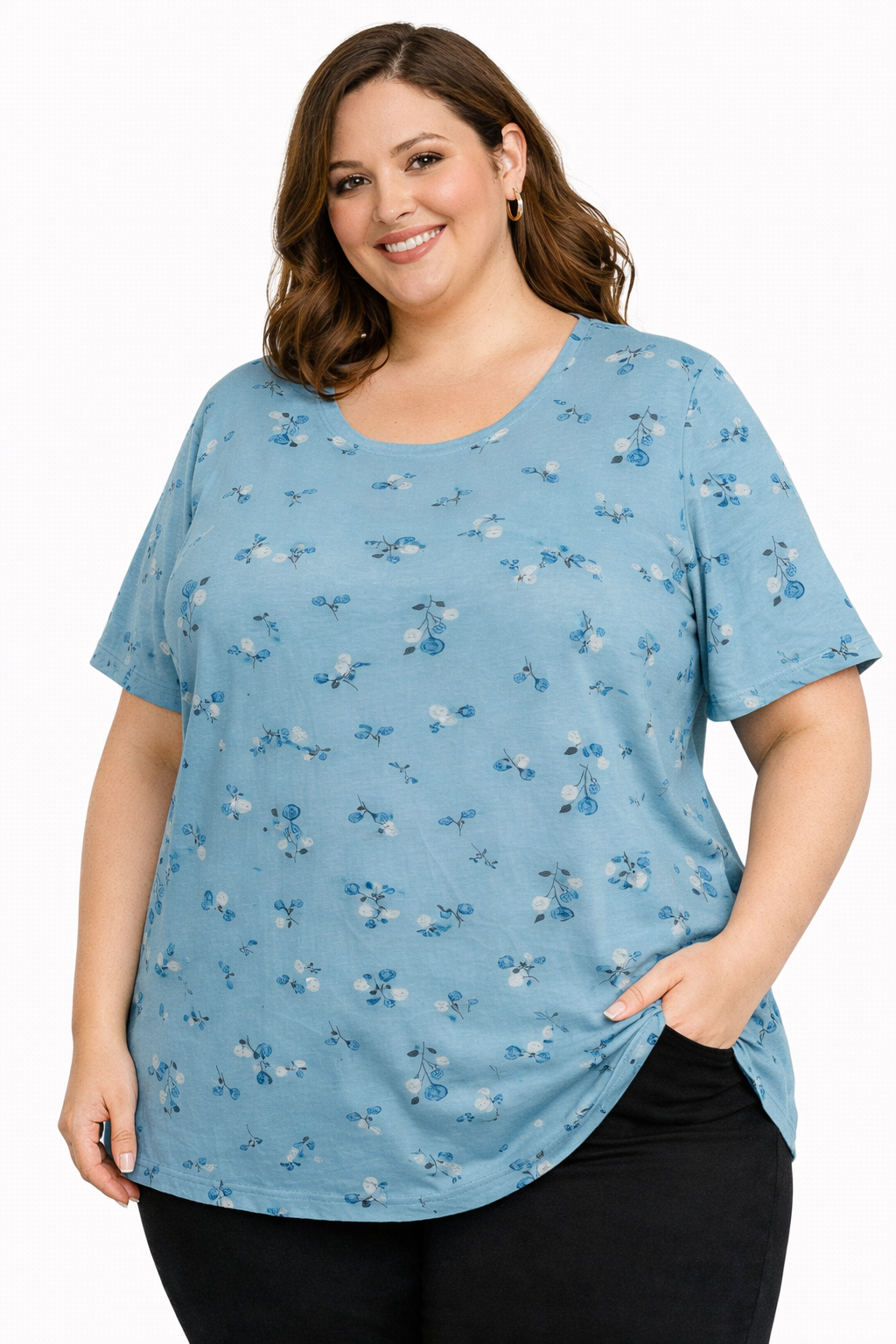 Women’s Cotton Printed T-Shirt – Comfort Fit