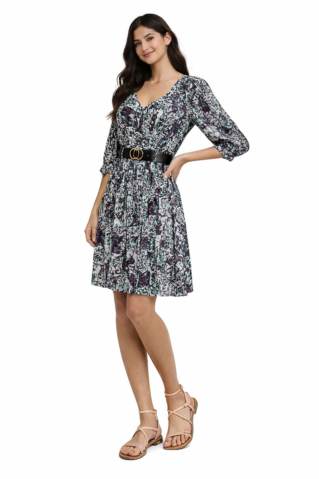 Stylish Casual Knee Length Dress for Women