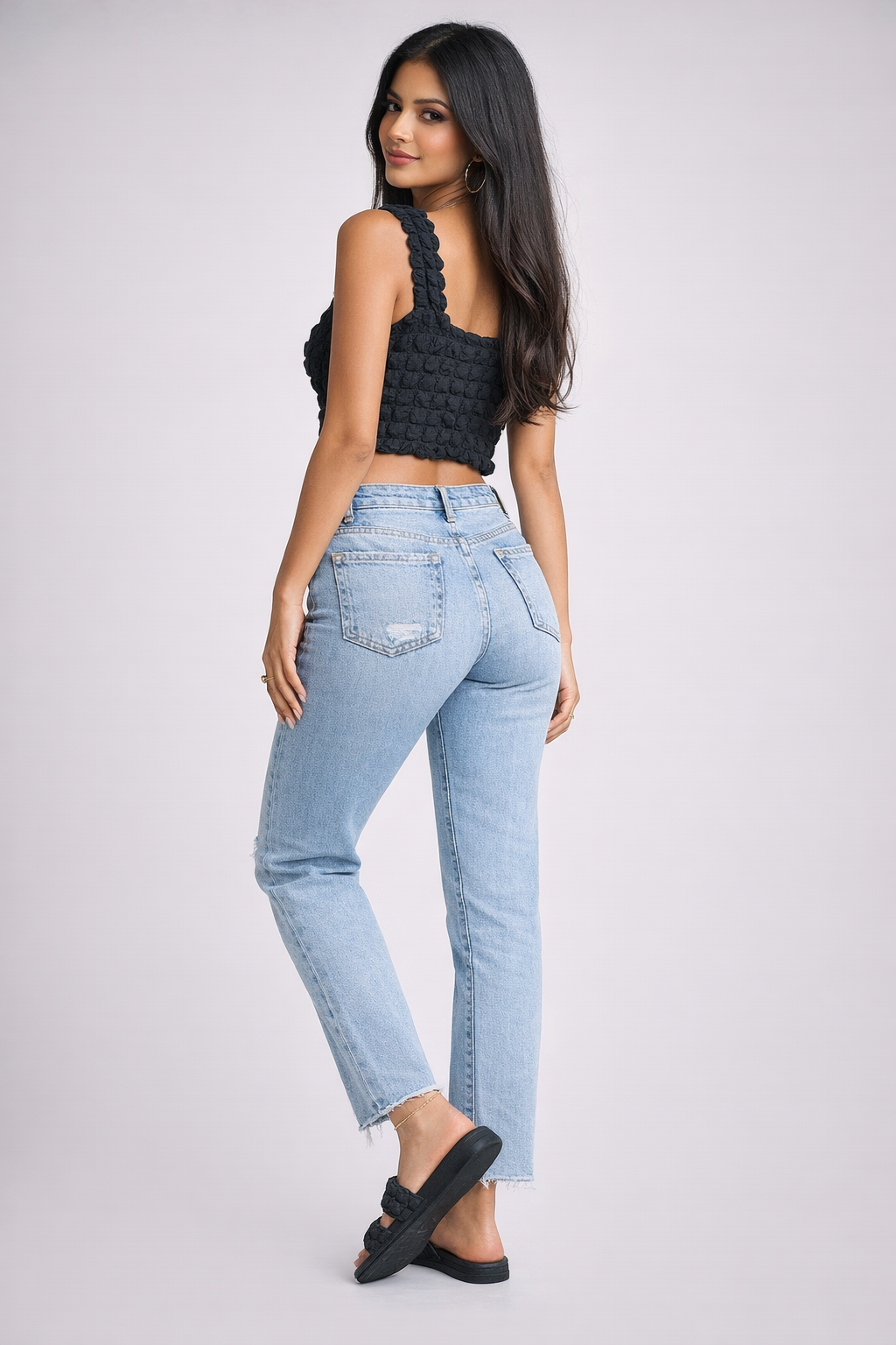 Sleeveless Square Neck Casual Top