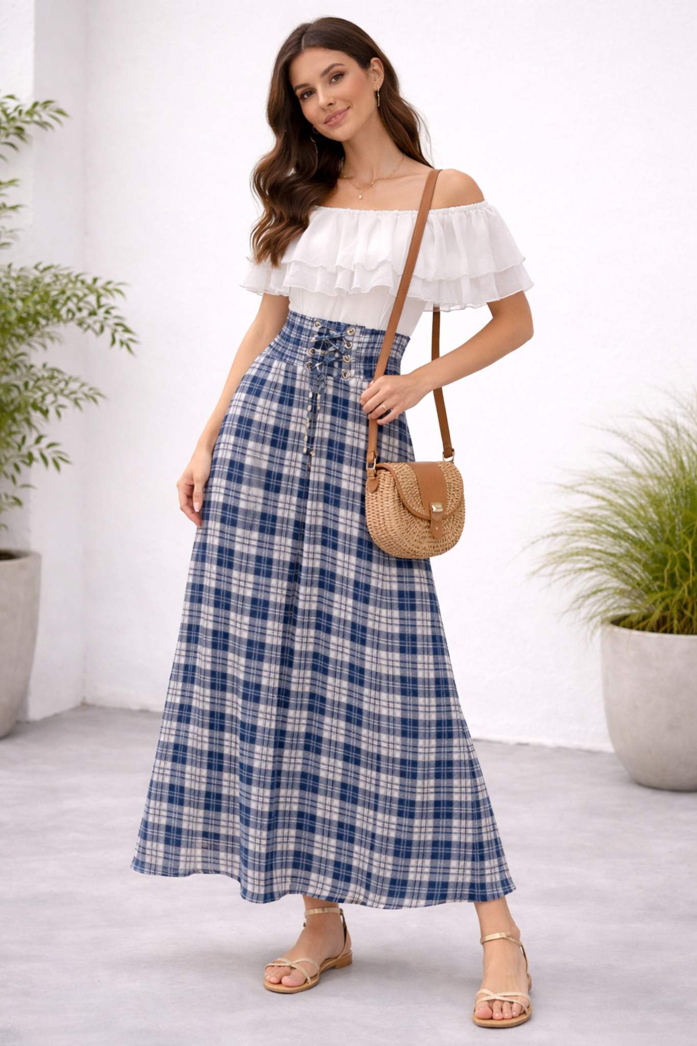 Women Elegant Off-Shoulder One piece dress